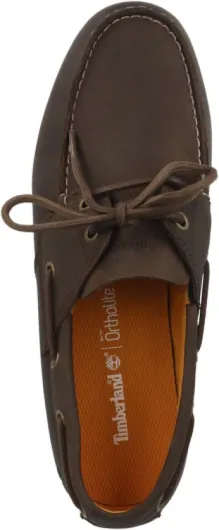 Timberland Cedar Bay 2 Eye Boat Shoe Boat ShoeHomme 41.5 EU Dk Brown Full Grain