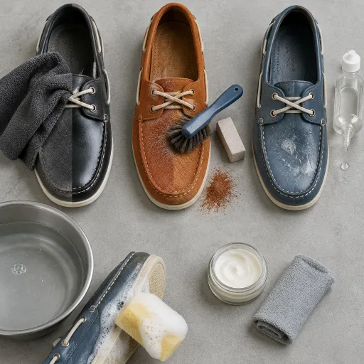 Nettoyer ses chaussures bateau : la bonne méthode selon le type de cuir