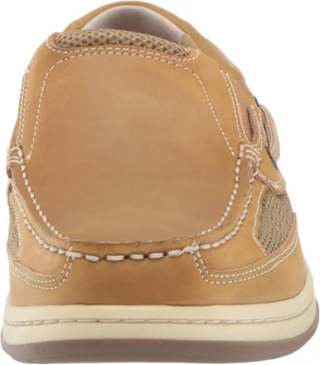 Margaritaville Homme Anchor Slip on Boat Shoe Chaussure Bateau Marron Clair 41.5 EU