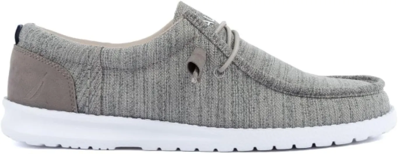 Mocassins confortables pour homme, chaussures bateau à lacets, baskets légères et décontractées, extensibles - Rushford 42 EU Gris 1