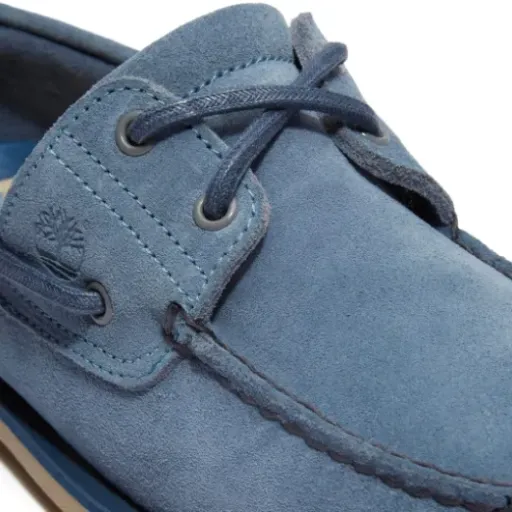 Test Timberland Classic 2-Eye Bleu Daim : la chaussure bateau solide mais pas donnée