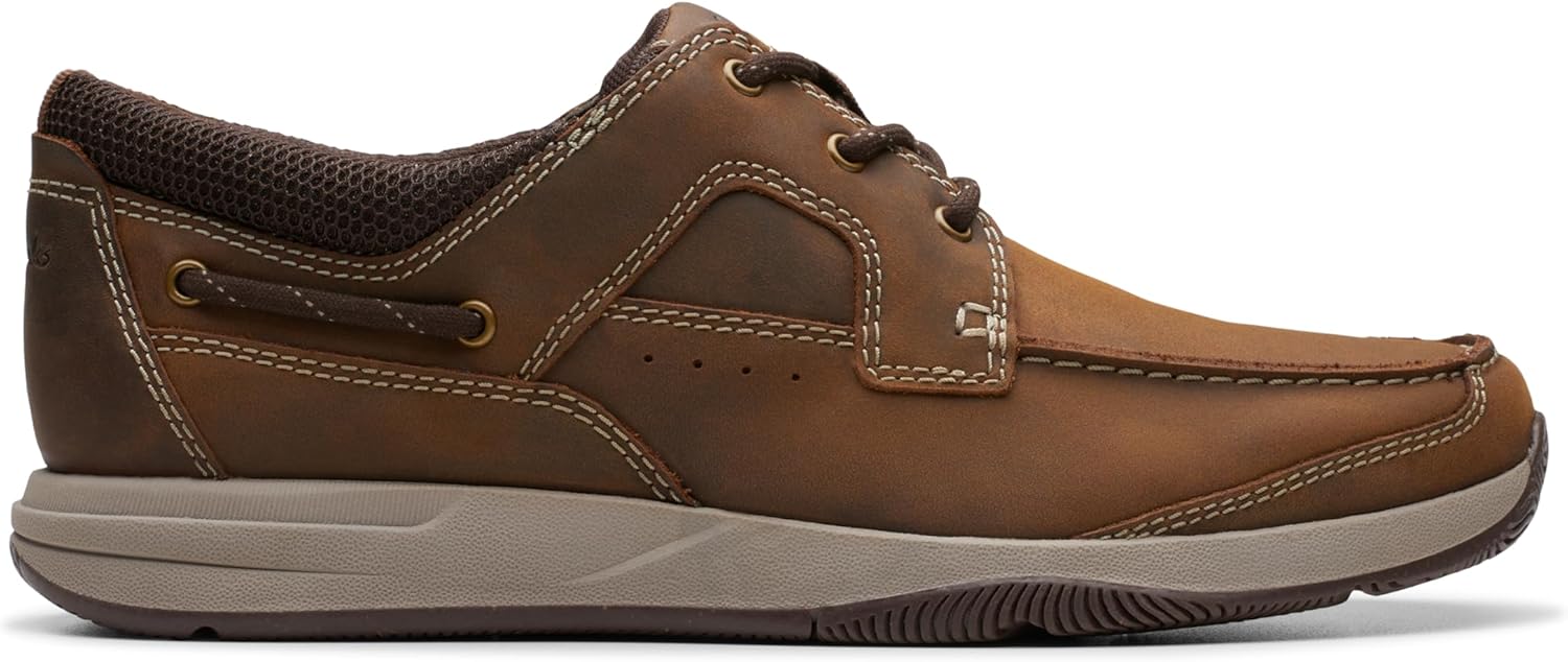 Sailview Lace Chaussure bateauHomme 49.5 EU Cire D Abeille Cuir