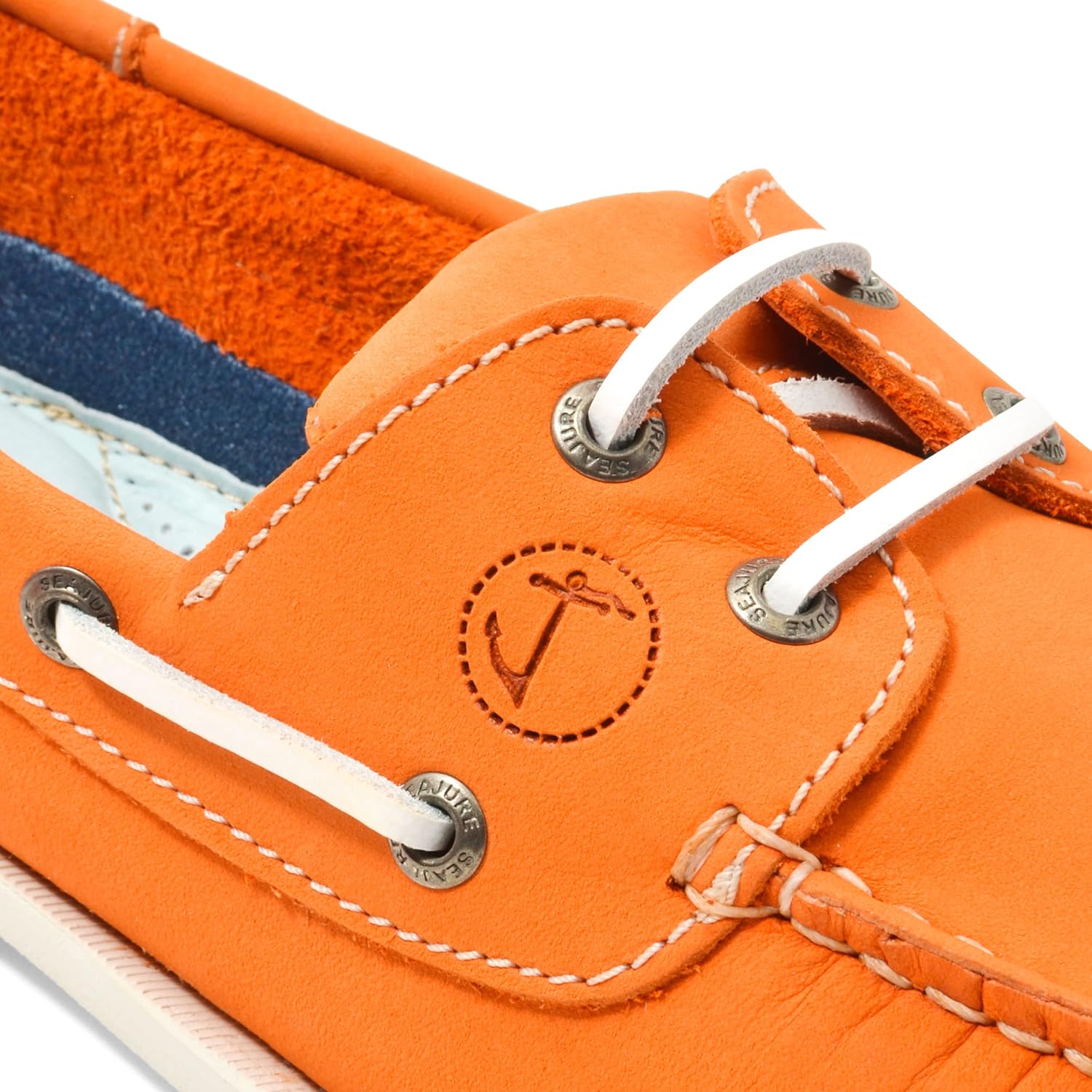 Chaussures Bateau pour Homme Celestún en Cuir Nubuck Orange 41 EU Orange