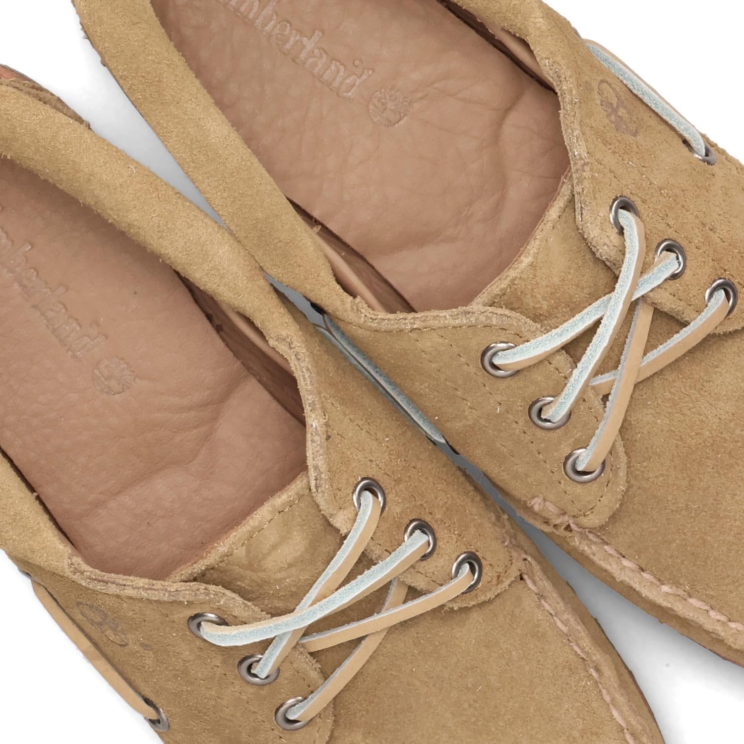 Timberland Mocassins Bateau à Lacets A2GNV Authentic Boat Beige Moyen pour Femmes 37.5 EU Beige Medium Beige